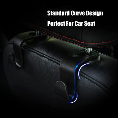 Hooks for Bags Car Clips Front Seat Headrest Organizer Holder Auto Fastener Hangers Car Storage Interior Accessories
