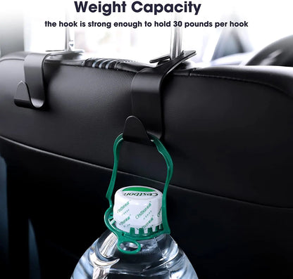 Hooks for Bags Car Clips Front Seat Headrest Organizer Holder Auto Fastener Hangers Car Storage Interior Accessories