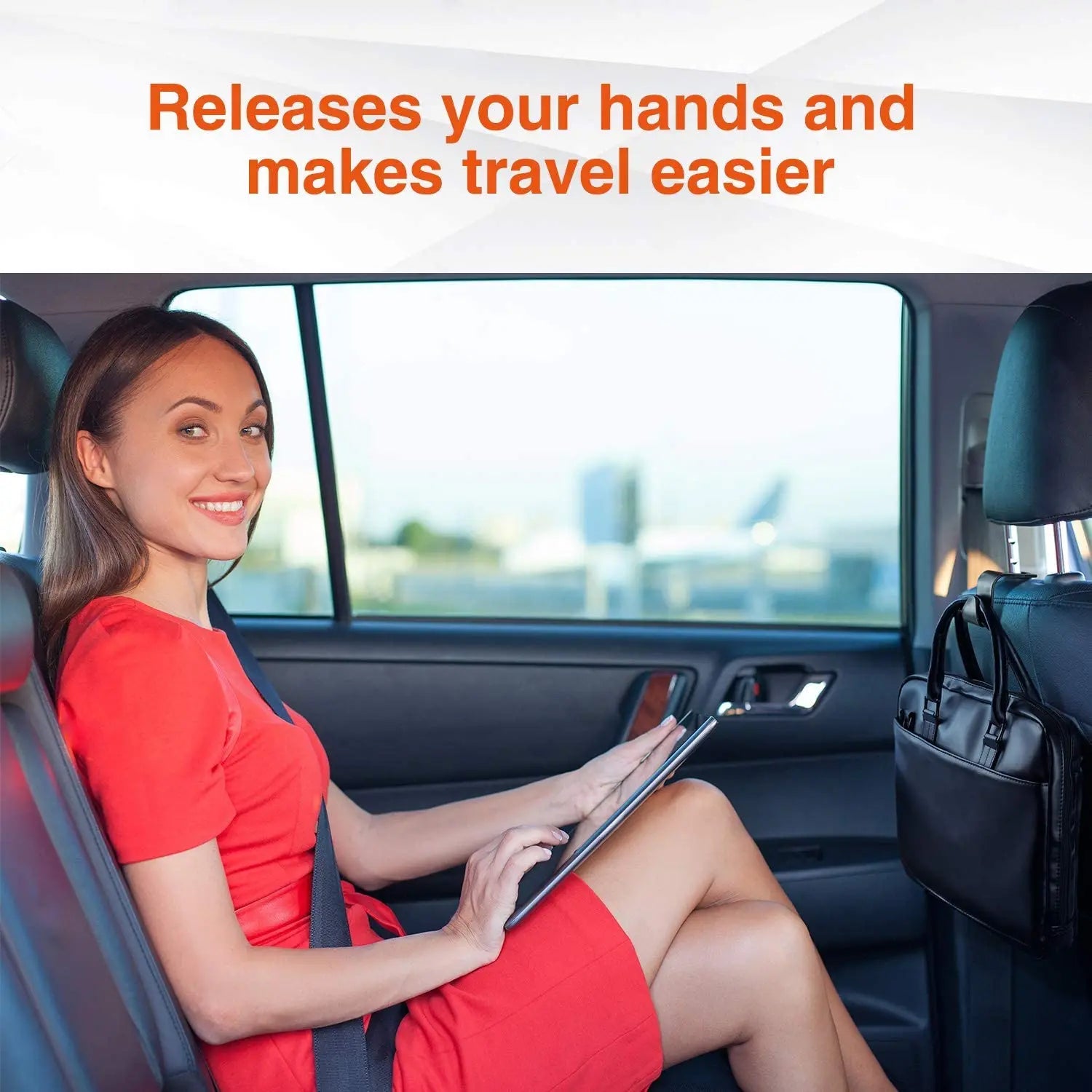 Hooks for Bags Car Clips Front Seat Headrest Organizer Holder Auto Fastener Hangers Car Storage Interior Accessories