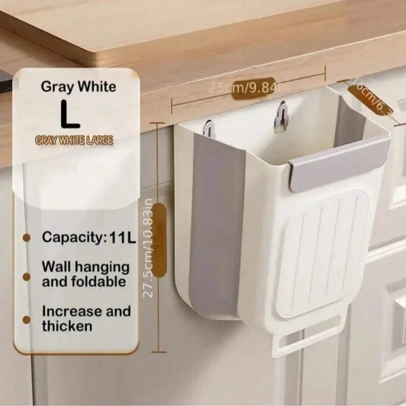 Foldable Hanging Trash Can 6L/11L